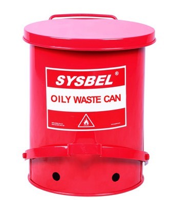 油渍废弃物防火垃圾桶(21加仑/79.3升)